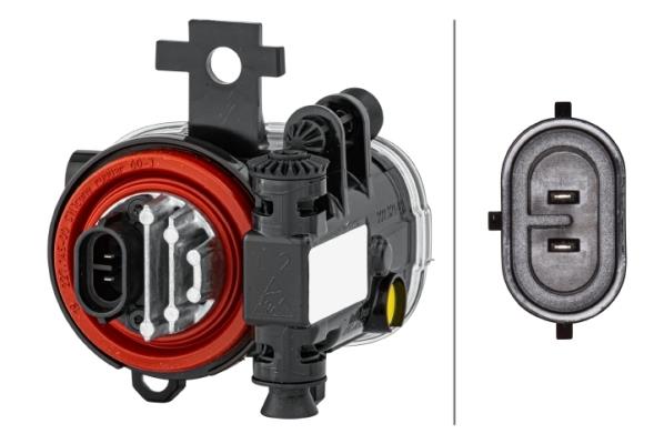 Hella LED Left Front Fog Light for Renault & Nissan, OEM quality, OEM 261550862R - View 2