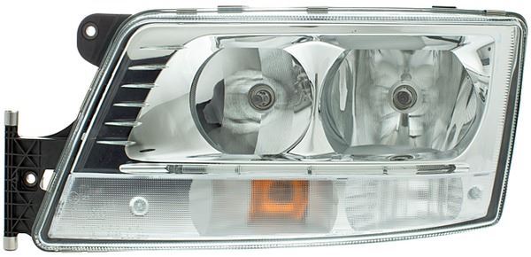DAF TG TGS TGX Right Headlight, Hella OEM, OEM 81251016672 - View 2