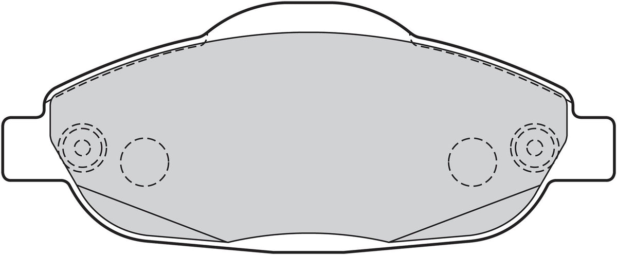 Valeo Front Brake Pad Set for Peugeot, OEM quality, OEM 4253-93, MPN 302215