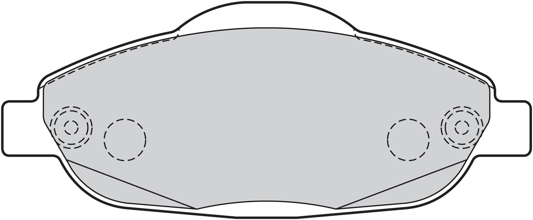 Valeo Front Brake Pad Set for Peugeot, OEM quality, OEM 4253-93, MPN 302215