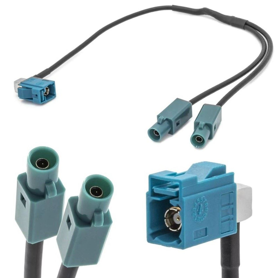 Radio Y-Antenna Adapter Cable | Eurowagens - View 3