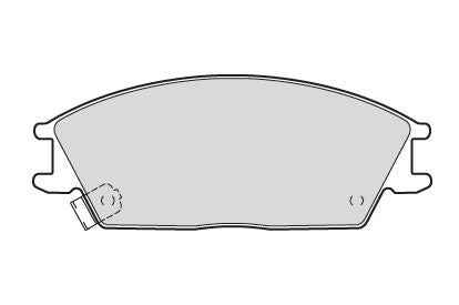 Valeo Front Brake Pad Set for Hyundai, OEM quality, OEM 58101-1CA00, MPN 301052