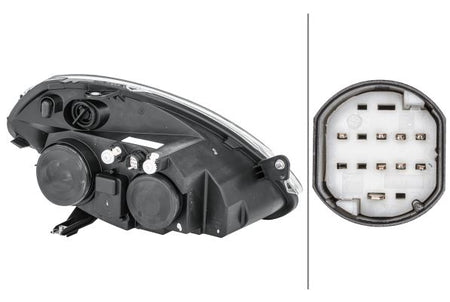Lancia Ypsilon Left Headlight, Hella OEM, OEM 517 47 131 - View 3