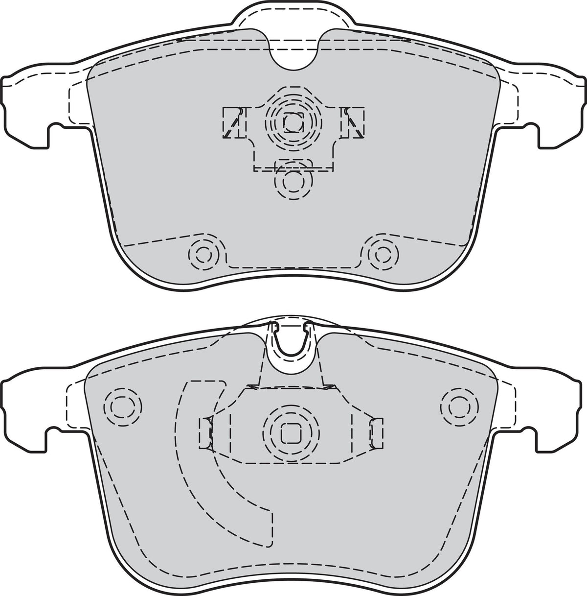 Valeo Front Brake Pad Set for Saab, Holden & more, OEM quality, OEM 1605079, MPN 302064