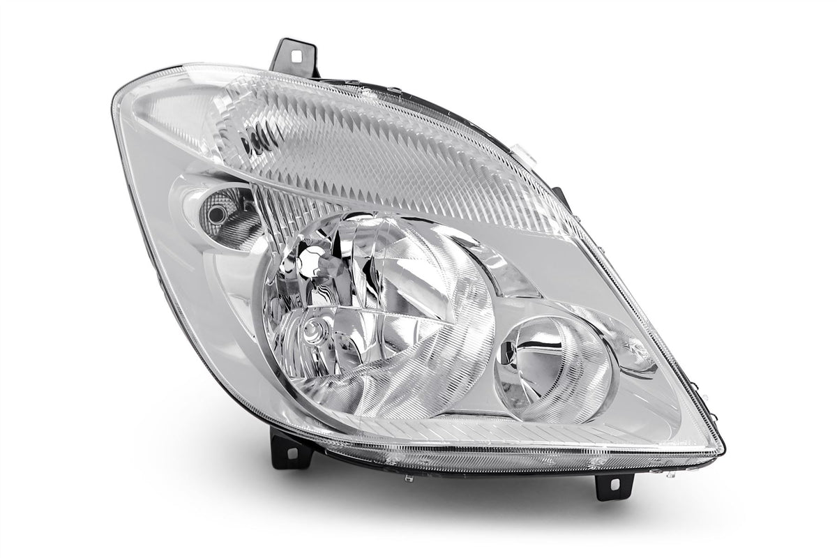 Hella Right Headlight for Mercedes-Benz, OEM quality, OEM A9068200461, MPN 1LB 247 012-041