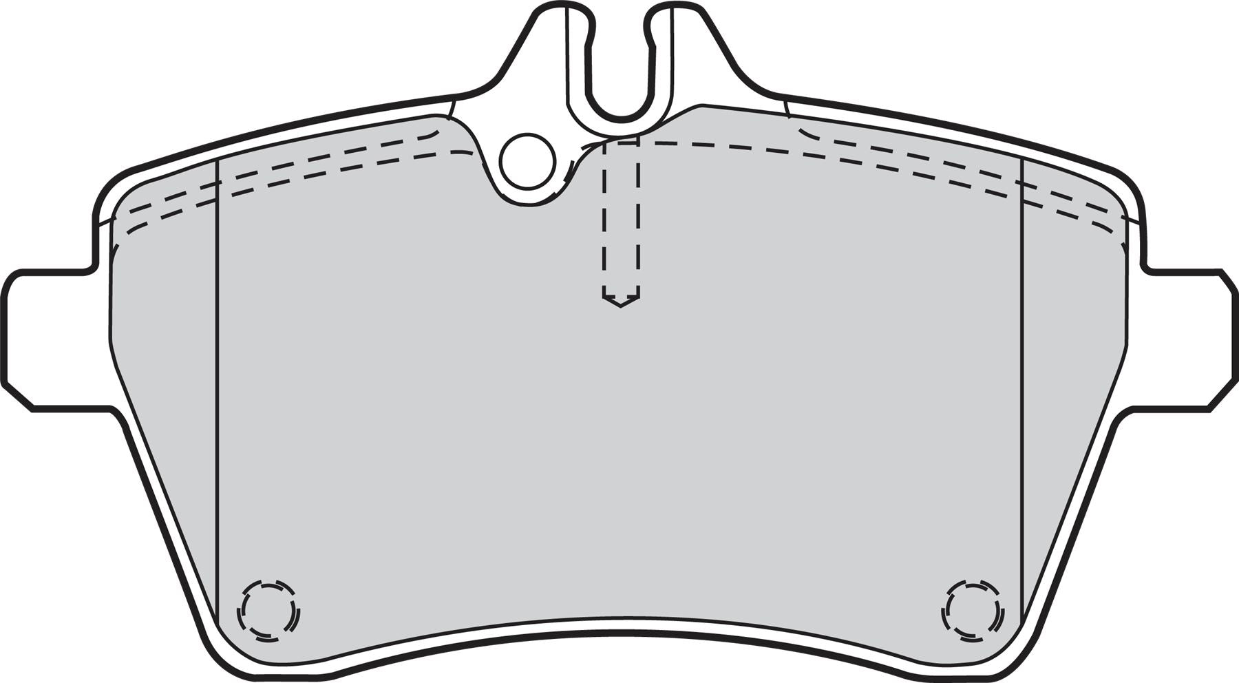 Valeo Front Brake Pad Set for Mercedes-Benz, OEM quality, OEM 1694200220, MPN 302052