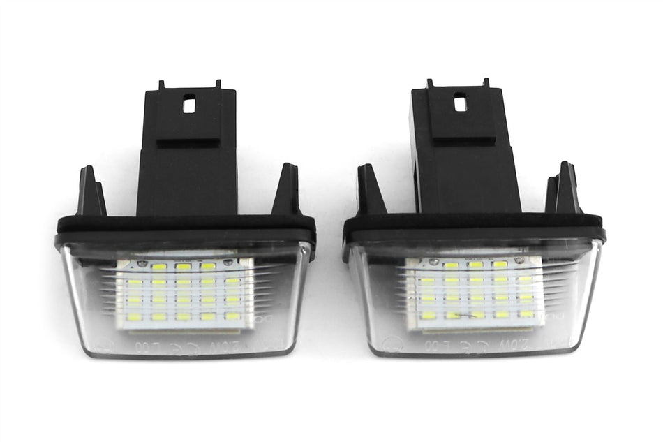 Number Plate Light Set LED - for Peugeot, Citroen & more | Eurowagens
