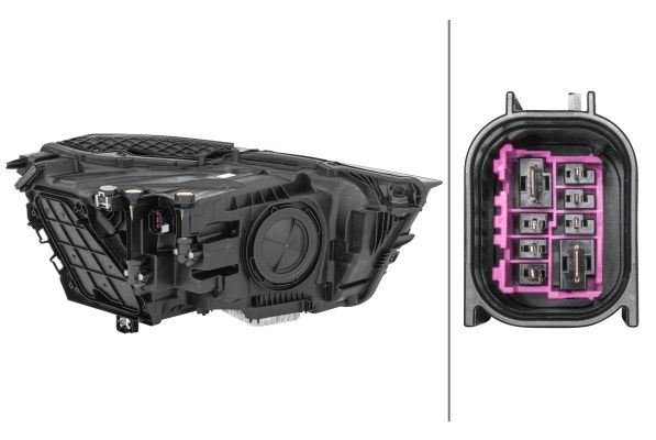 Hella LED Left Headlight for Audi, OEM quality, OEM 83A941011A - View 10