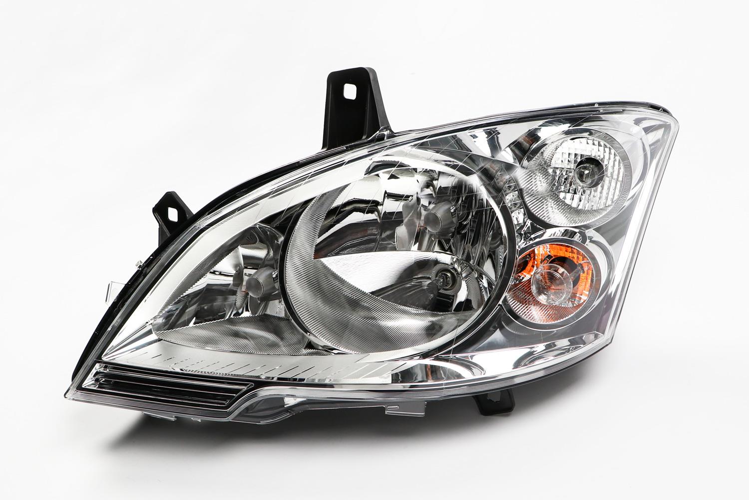 Hella DRL Left Headlight for Mercedes-Benz, OEM quality, OEM A6398202061, MPN 1LG 009 627-031