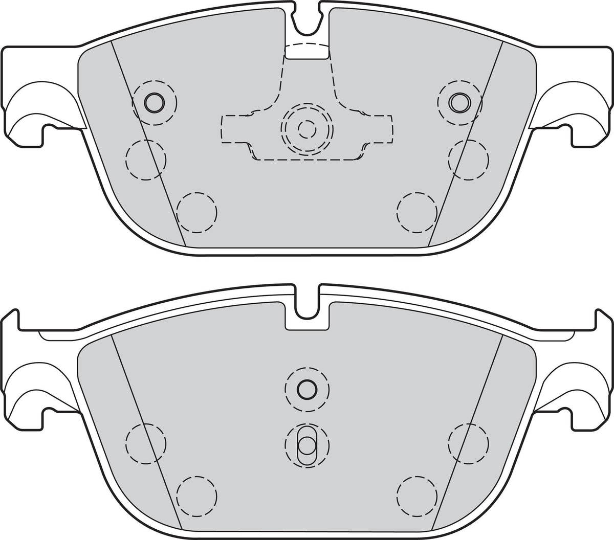 Valeo Front Brake Pad Set for Citroen, Peugeot & more, OEM quality, OEM 4254-73, MPN 302135