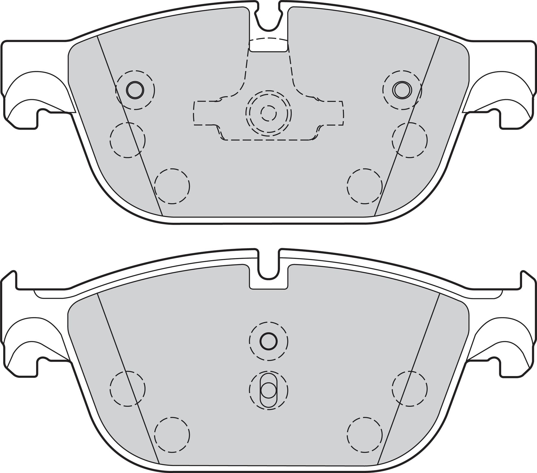 Valeo Front Brake Pad Set for Citroen, Peugeot & more, OEM quality, OEM 4254-73, MPN 302135