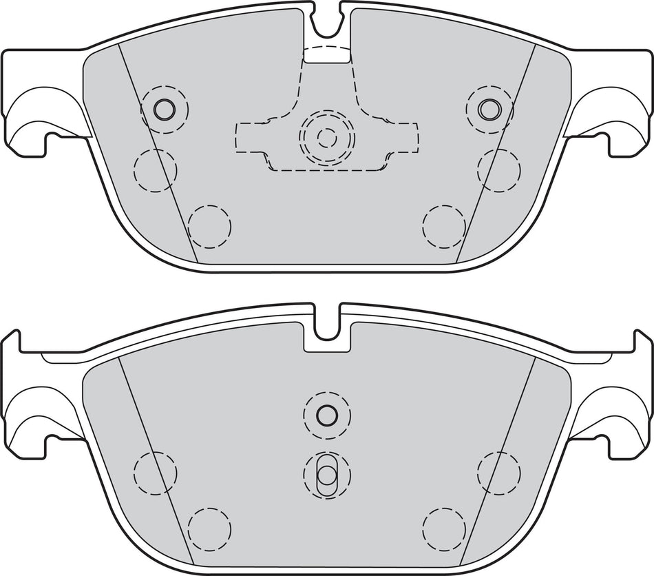Valeo Front Brake Pad Set for Citroen, Peugeot & more, OEM quality, OEM 4254-73, MPN 302135