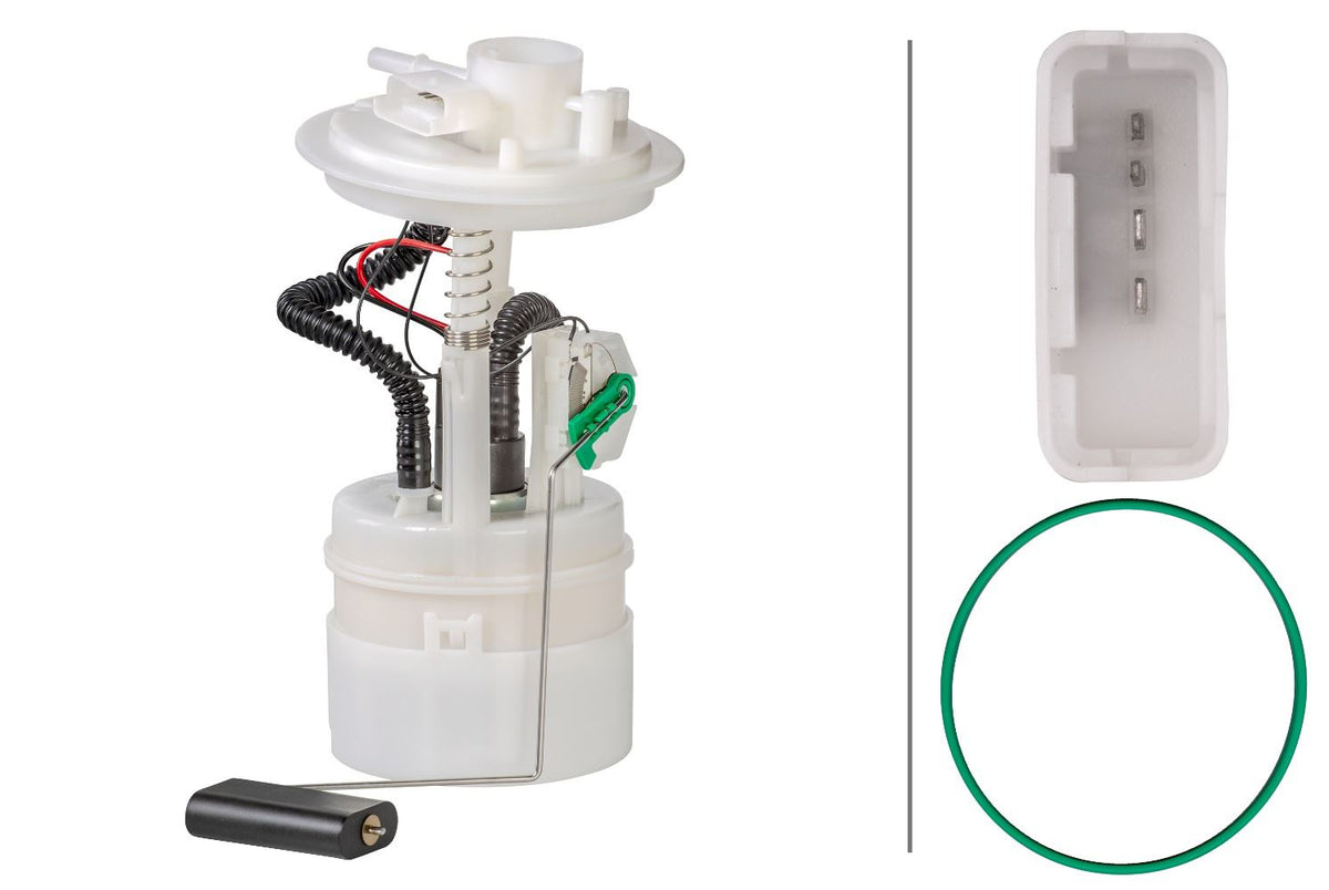 Fiat Punto Fuel Pump, Hella OEM, OEM 46523407 - View 3