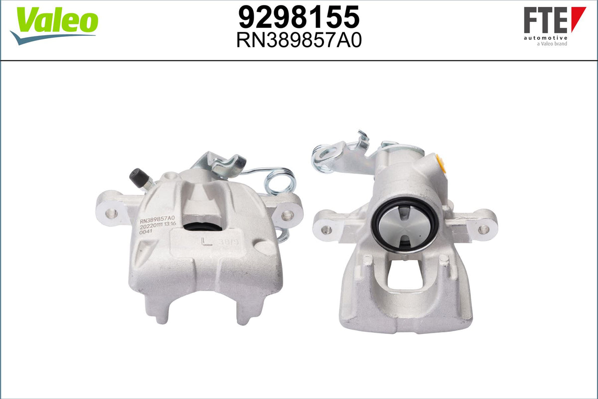 Valeo Left Brake Caliper Left for Peugeot & Citroen, OEM quality, OEM 4400R4, MPN 9298155