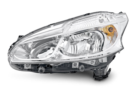 Peugeot 208 Left Headlight, Valeo OEM, OEM 9802221980, MPN 44746