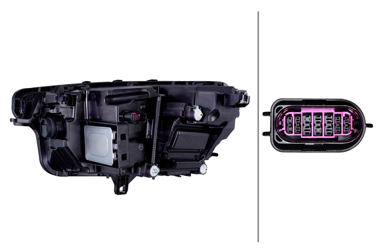 Hella LED Right Headlight for Audi, OEM quality, OEM 85E 941 034 A - View 2