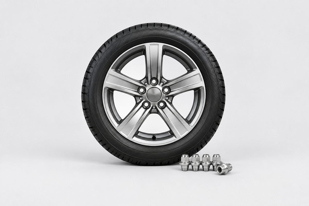 Collection card showing wheels and tyres centered on a light grey background.