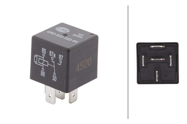 Hella Relay for Mercedes-Benz, Peugeot & more, OEM quality, OEM OEM part number for reference only is 8933001777, MPN 4RD 933 332-641