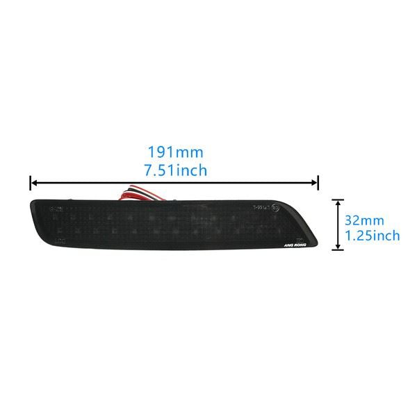 Bumper Reflector Rear - for BMW - OEM 63147847591 | Eurowagens - View 3
