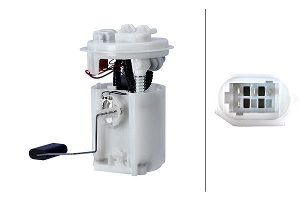 Renault Twingo I Fuel Pump, Hella OEM, OEM 77 00 432 007, MPN 8TF 358 303-841
