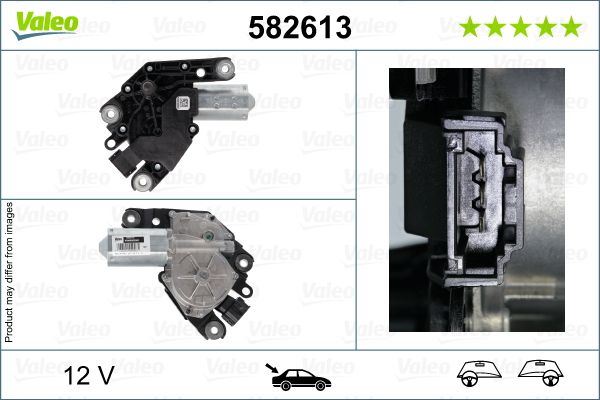 Mercedes-Benz A-Class Rear Wiper Motor, Valeo OEM, OEM 1769061600, MPN 582613