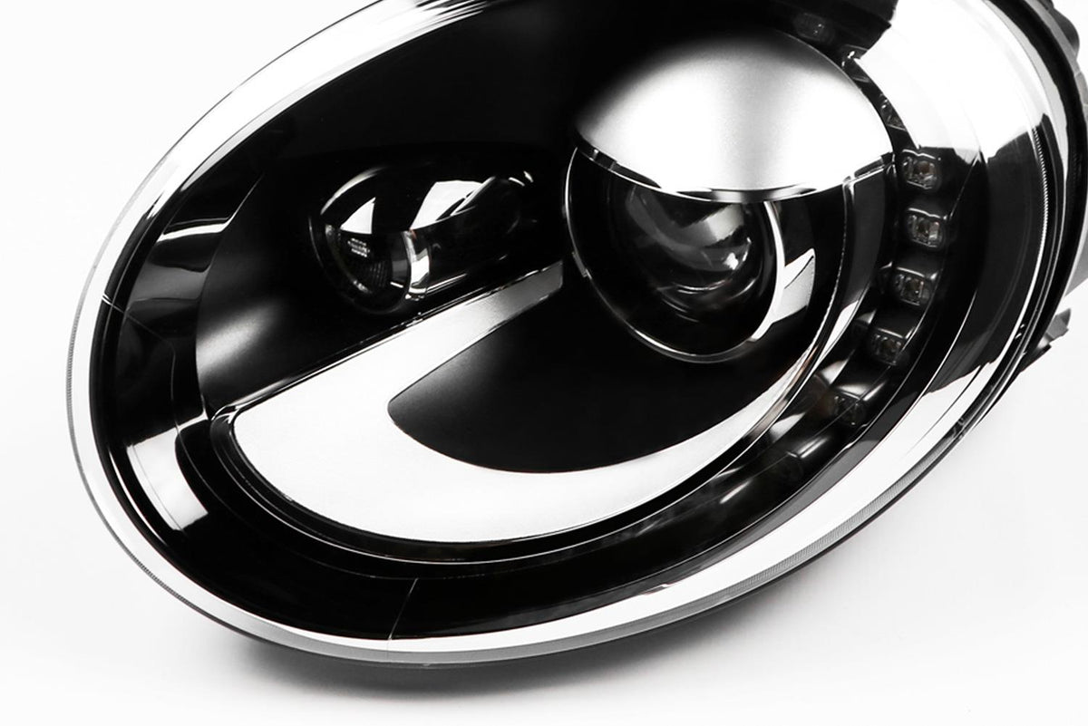Volkswagen Beetle Left Headlight, Hella OEM, OEM 5C2941031B - View 2