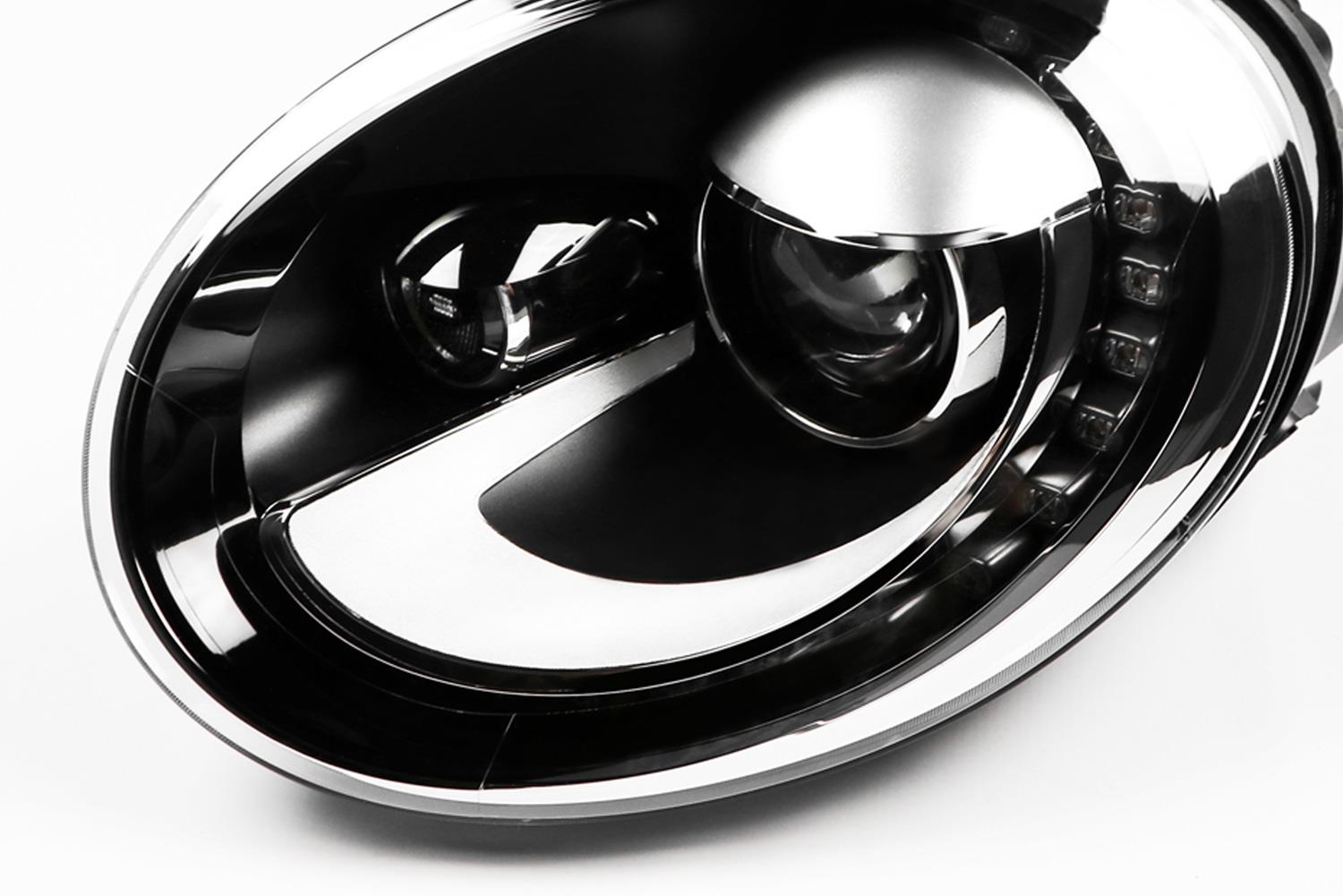 Volkswagen Beetle Left Headlight, Hella OEM, OEM 5C2941031B - View 2