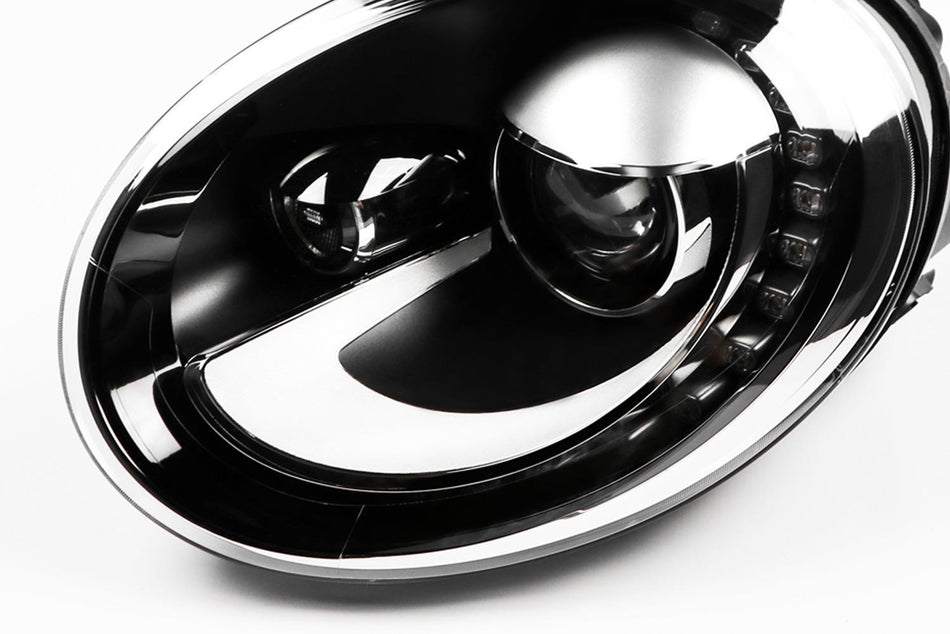 Volkswagen Beetle Left Headlight, Hella OEM, OEM 5C2941031B - View 2