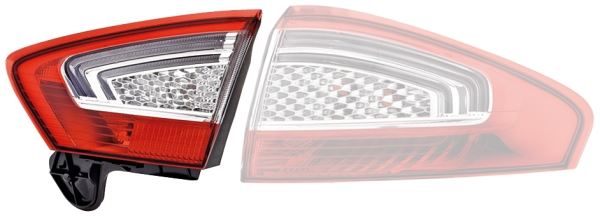 Ford Mondeo IV Left Rear Light, Hella OEM, OEM 1 717 229 - View 2