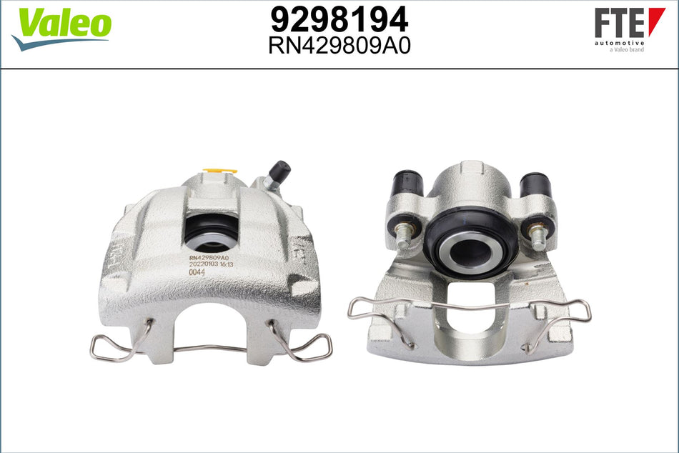 Valeo Left Brake Caliper Left for Volvo, OEM quality, OEM 8251312, MPN 9298194