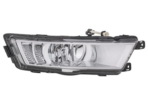 Hella LED Right Front Fog Light for Skoda, OEM quality, OEM 5JA 941 700 B, MPN 1NG 354 844-161