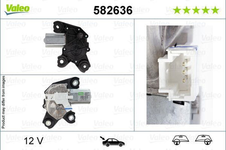 Valeo Rear Wiper Motor for Vauxhall, Citroen & more, OEM quality, OEM 9812672880 - View 3