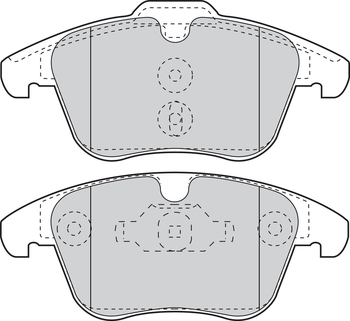 Valeo Front Brake Pad Set for Peugeot & Citroen, OEM quality, OEM 4254-03, MPN 302124