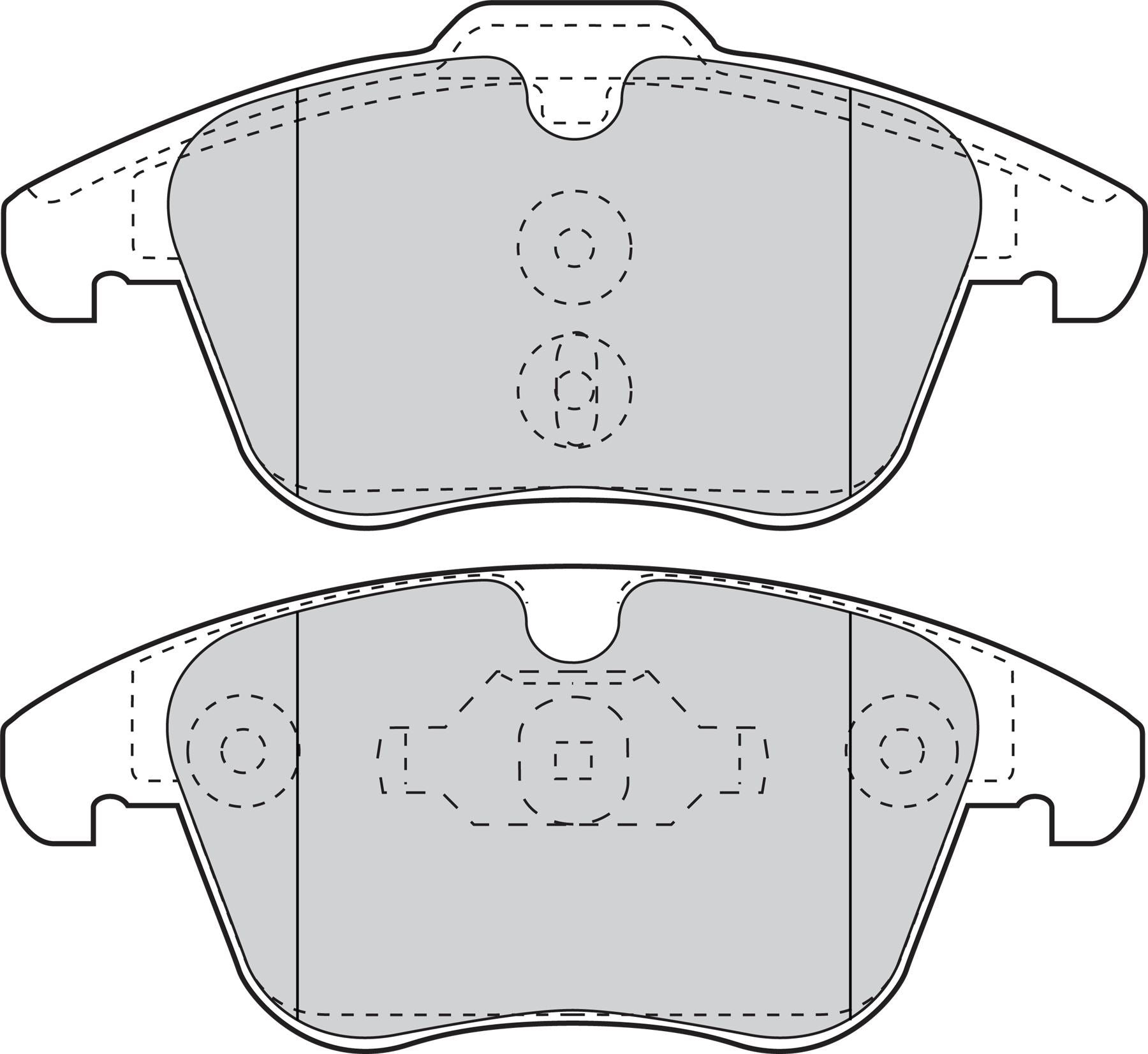 Valeo Front Brake Pad Set for Peugeot & Citroen, OEM quality, OEM 4254-03, MPN 302124