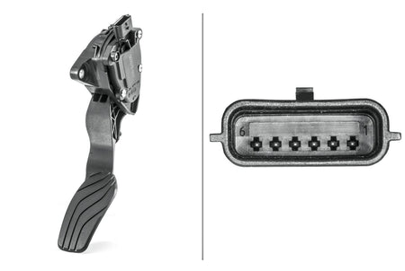 Nissan X-Trail III Sensor Right, Hella OEM, OEM 180024BG0A - View 2