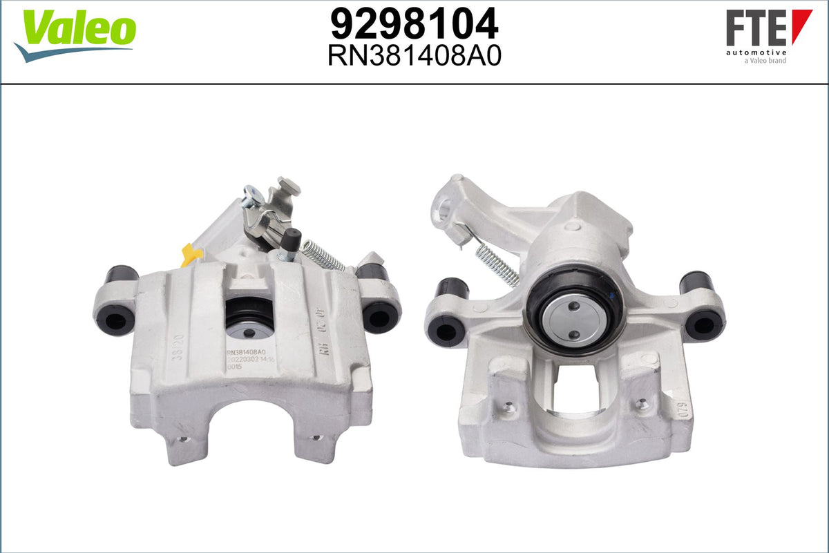 Valeo Right Brake Caliper Right for Cadillac, Vauxhall & more, OEM quality, OEM 542094, MPN 9298104