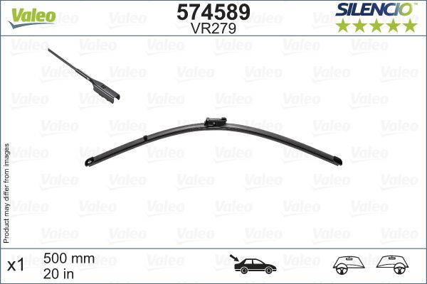 Vauxhall Insignia Rear Wiper Blade, Valeo OEM, OEM 13475091, MPN 574589