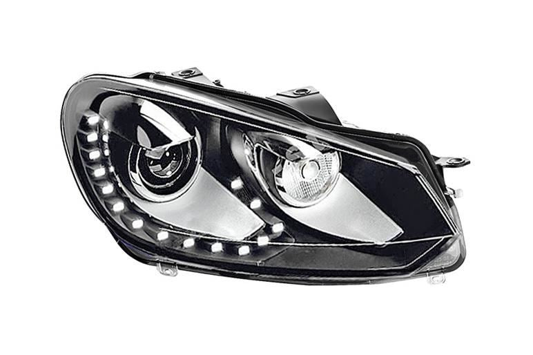 Hella Bi-Xenon LED Right Headlight for Volkswagen, OEM quality, OEM 5K2941754D - View 2