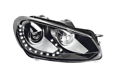 Hella Bi-Xenon LED Right Headlight for Volkswagen, OEM quality, OEM 5K2941754D - View 2