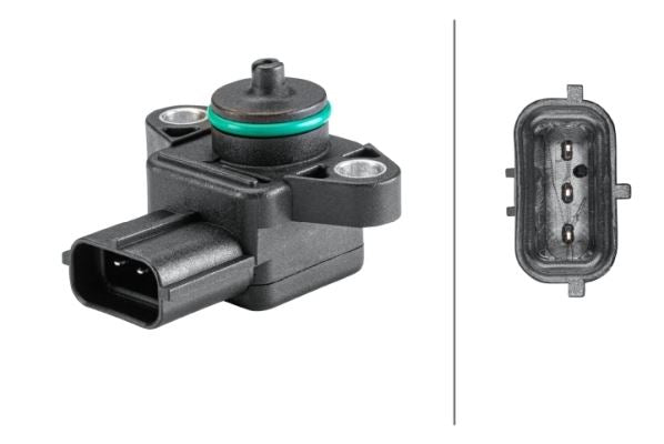 Hella Boost Pressure Sensor for Suzuki & Fiat, OEM quality, OEM 71742176, MPN 6PP 358 152-231