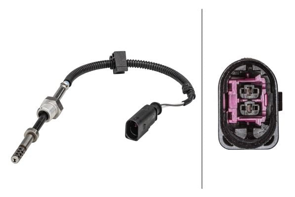 Hella Exhaust Gas Temperature Sensor for Audi, OEM quality, OEM 8K0906088B, MPN 6PT 358 181-311