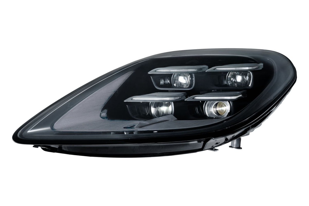 Porsche Panamera Left Headlight, Hella OEM, OEM 976941681, MPN 1EX 016 351-711