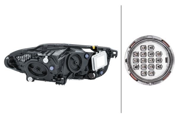 Jaguar XE Left Headlight | Hella OEM GX73 13W030 ED - View 2