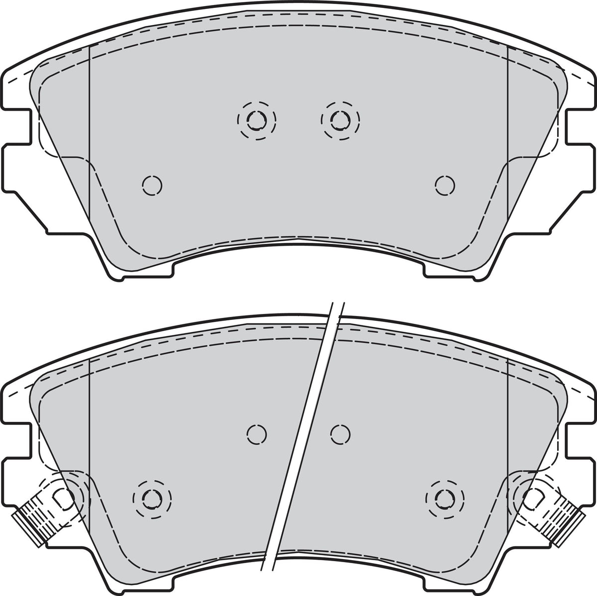 Valeo Front Brake Pad Set for Vauxhall, Chevrolet & more, OEM quality, OEM 1605232, MPN 302117