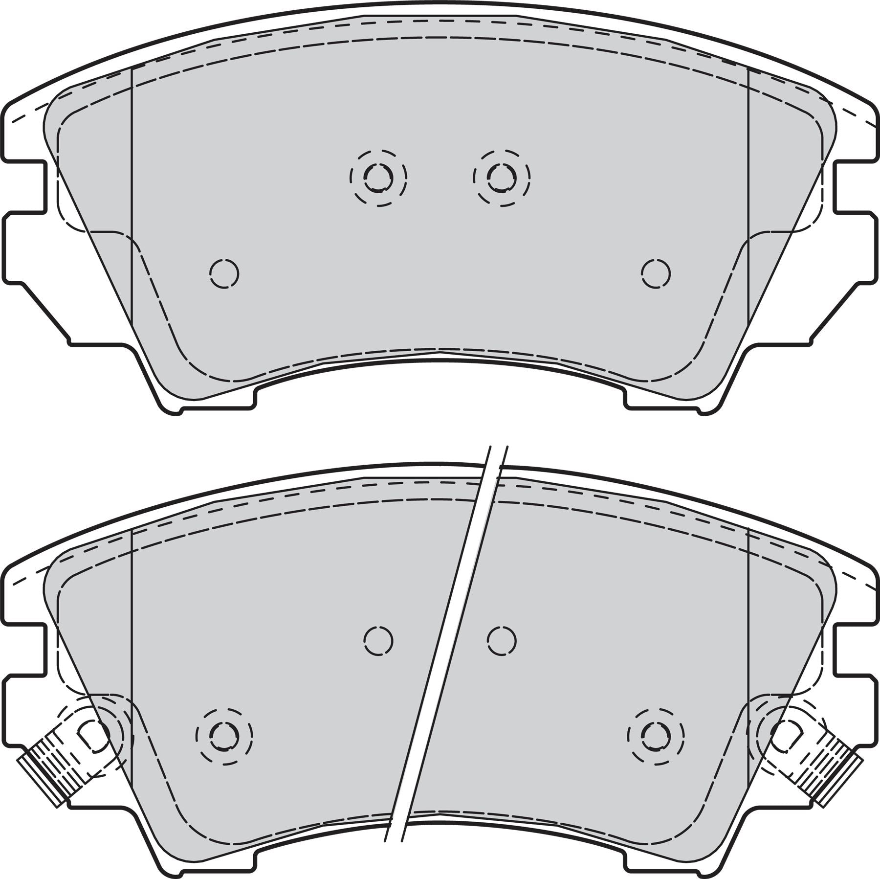 Valeo Front Brake Pad Set for Vauxhall, Chevrolet & more, OEM quality, OEM 1605232, MPN 302117