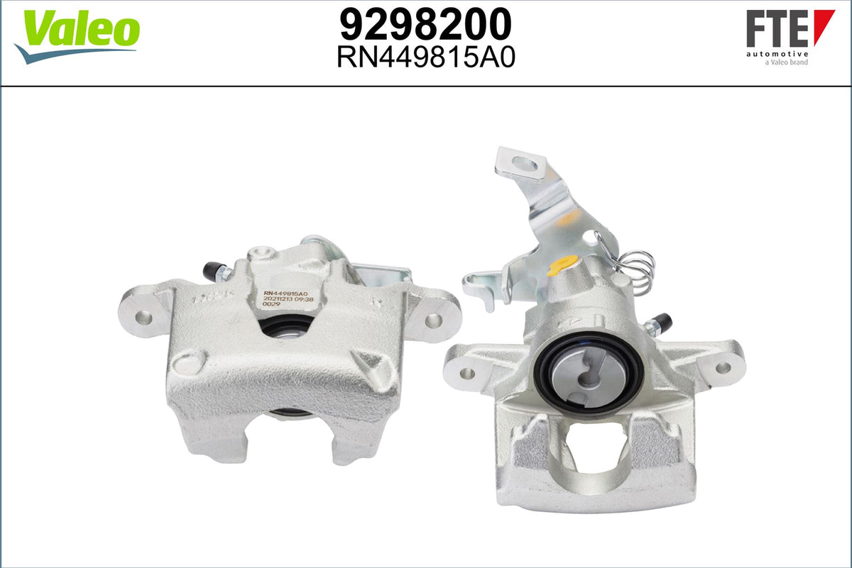Valeo Left Brake Caliper Left for Renault, Nissan & more, OEM quality, OEM 4401100QAA, MPN 9298200