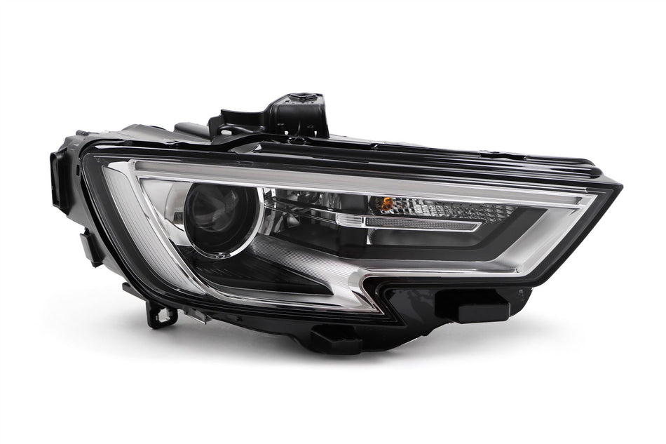 Audi A3 Right Headlight, Valeo OEM, OEM 8V0941044F, MPN 46817