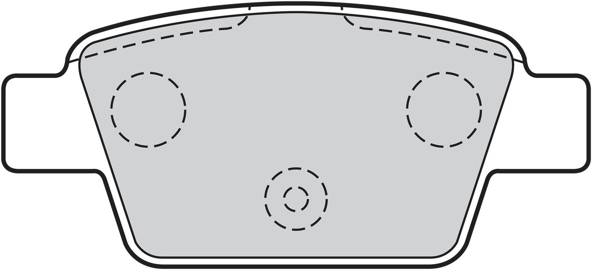 Valeo Rear Brake Pad Set for Fiat, Alfa Romeo & more, OEM quality, OEM 9949280, MPN 301633