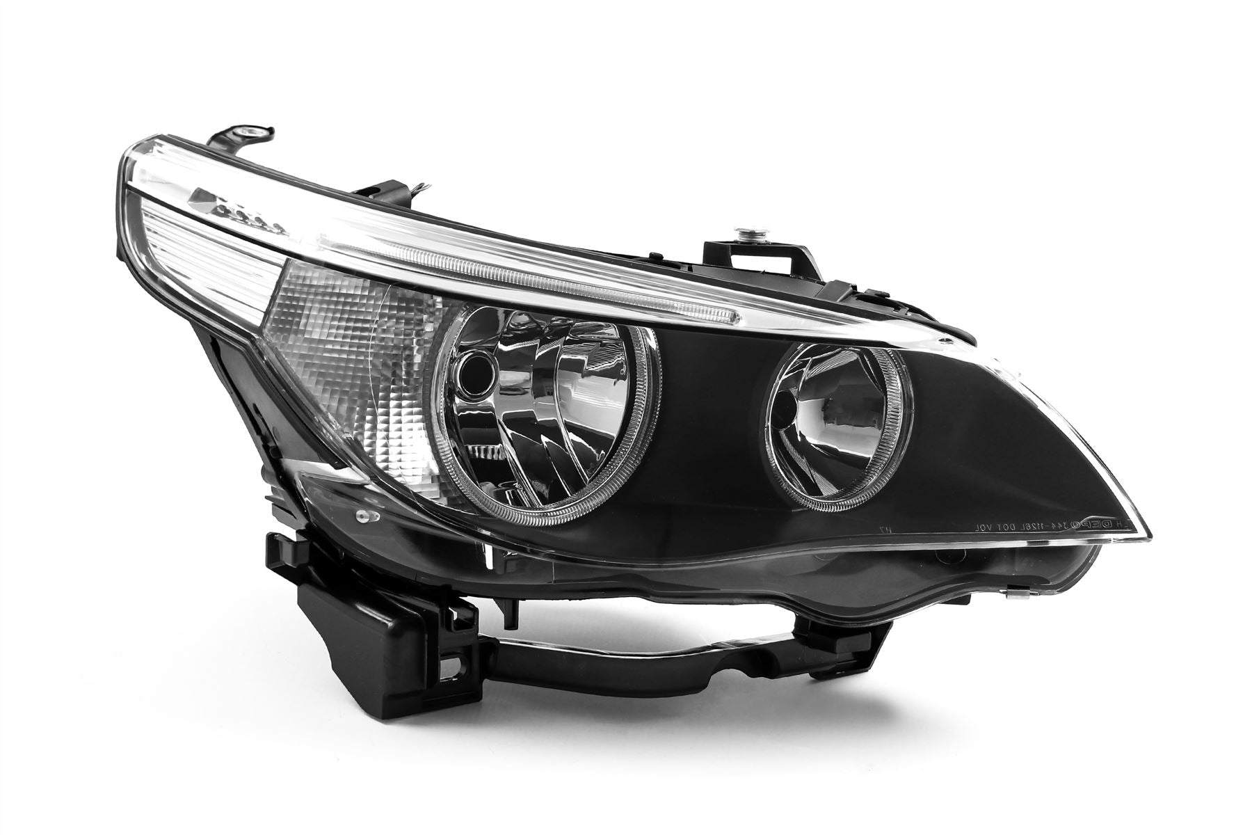BMW 5 Series Right Headlight, Hella OEM, OEM 63126910780, MPN 1LF 008 673-101