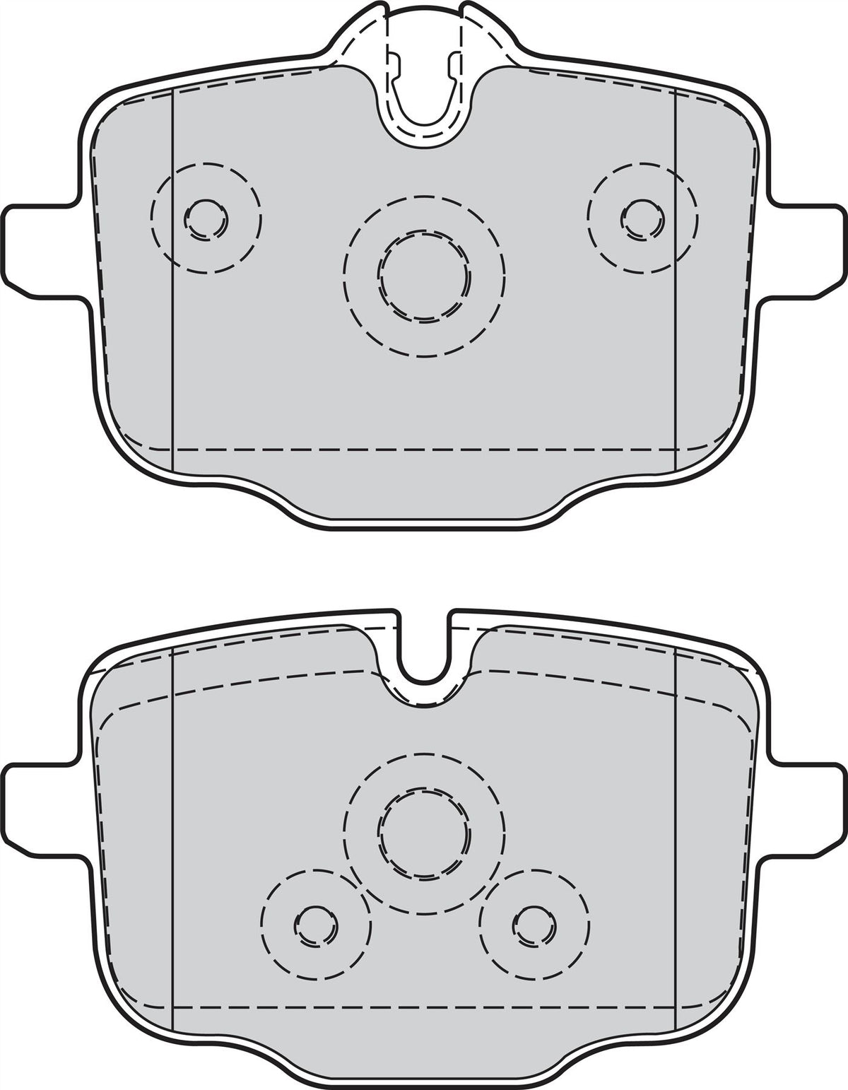 Valeo Rear Brake Pad Set for BMW, OEM quality, OEM 34 20 8 093 728, MPN 302137